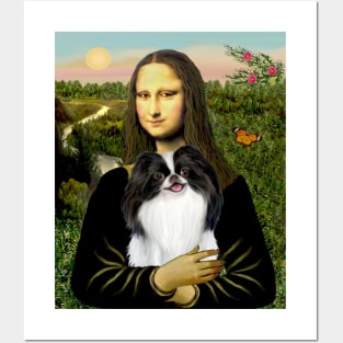 Mona Lisa's Japanese Chin Posters and Art